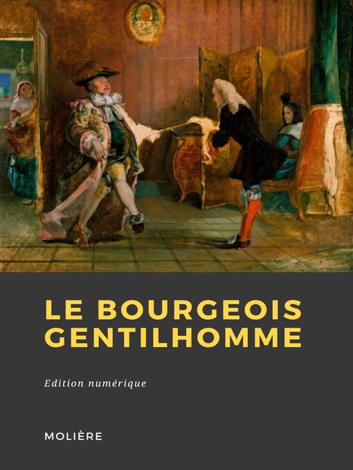 Cover image for Le Bourgeois gentilhomme